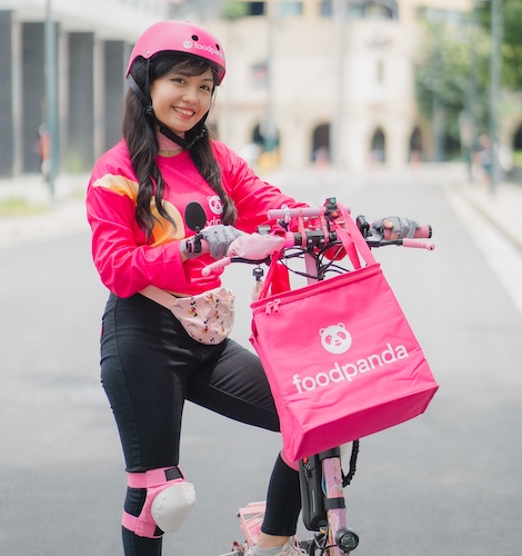 Foodpanda best sale bike delivery